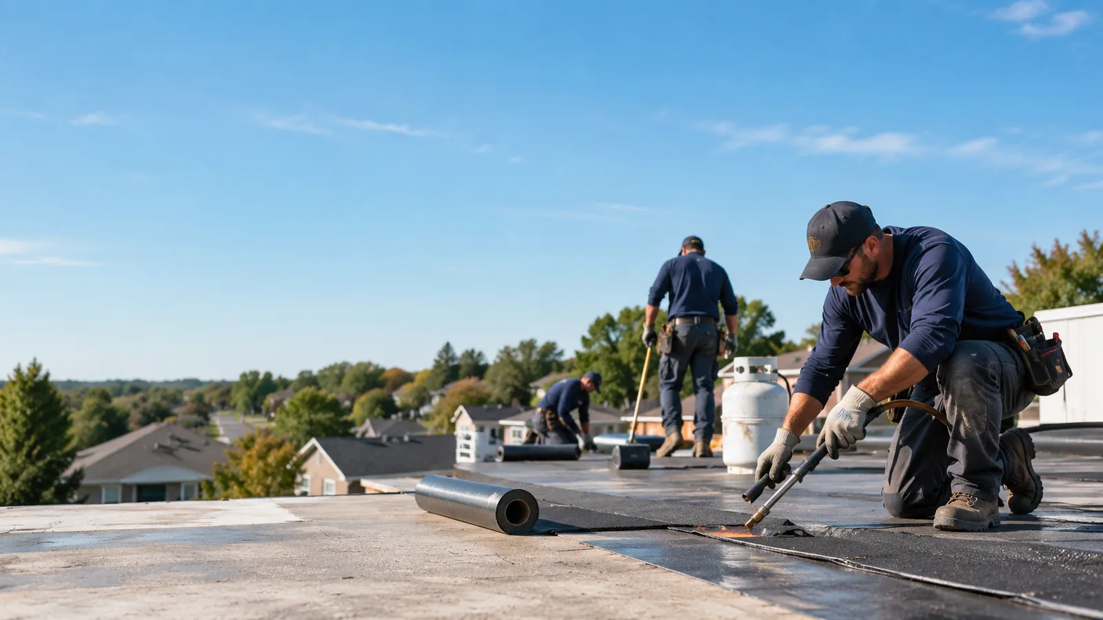 Flat Roof Leak Repair providers in Kingston, OK